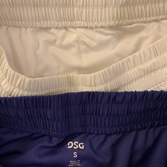 2 pair Size Small athletic shorts, NEW, Blue and White - Picture 8 of 8